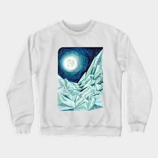 Geometric mountain Crewneck Sweatshirt